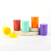 Dilatateur Nasal Naturel aux Herbes Coloré en Flacon pour Rafraîchir et Réveiller l'Esprit, Emballage en Bouteille de Crème Plastique