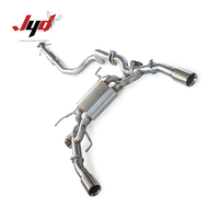 Système d'échappement Cat-back haute performance avec silencieux pour Suzuki Swift 1.6 Modèle ZC31S 2006-2010 en acier inoxydable avec valve pour un son de course amélioré