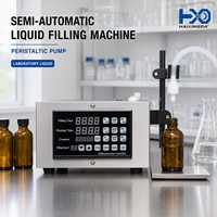 Machine de remplissage de liquides semi-automatique à pompe péristaltique haute précision et durable, contrôle numérique, pour flacons de parfum et d'huiles essentielles