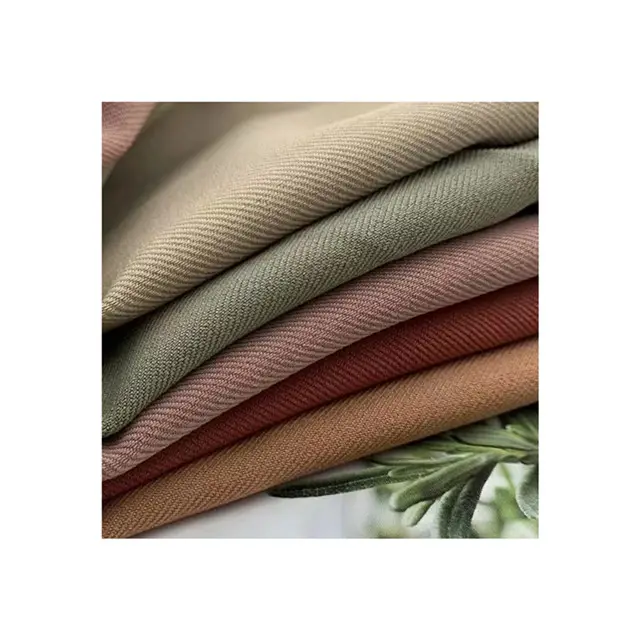 Großhandel 95 Baumwolle 5 Spandex Elastin Twill Stoff 100% Baumwolle Canvas Spandex Stoff Stretch