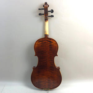 Violín para Estudiantes 4/4 Hecho a Mano, <span class=keywords><strong>Precio</strong></span> al por Mayor, Abeto Macizo, Arce Flameado, Sonido Dulce, Buena Mano de Obra, Profesional - Product Image 3