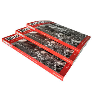 การพิมพ์หนังสือปกอ่อนหรูหราแบบออฟเซ็ตที่สมบูรณ์แบบด้วยดีไซน์ใหม่ล่าสุดในประเทศจีน - Product Image 1