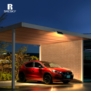 ไฟสปอร์ตไลท์โซลาร์เซลล์ SRESKY ความสว่างสูง 2000 ลูเมน พร้อมเซ็นเซอร์ตรวจจับความเคลื่อนไหว กันน้ำ สำหรับภายนอกอาคาร ใช้ในบ้าน สวน - Product Image 5