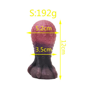 Plug Anal Gigante con Forma de Pulpo Brillante - Product Image 5