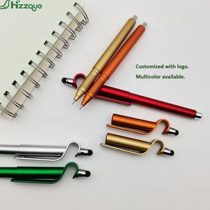 قلم تروجيكي 3 في 1 بشاشة لمس ناعمة قلم حبر جاف بشعار مخصص قلم كروي متعدد الوظائف مصنوع من البلاستيك المتين - Product Image 3