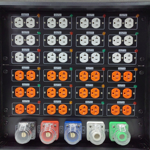 Abccabls 24ch 1000W 220V LED hộp phân phối điện Kim loại/nhựa xây dựng IP20 bảo vệ cho ánh sáng sân khấu hệ thống âm thanh - Product Image 3