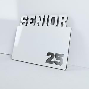 2025 Senior Grad Cap Foto rahmen Modische MDF Holz Rohlinge 10 teile/los für Home Decoration Sublimation - Product Image 2