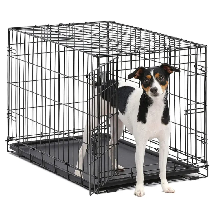 Metal wire foldable cheap dog house large pet cage kennel cage dog house crate metal dog cage