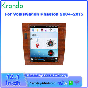 Système de navigation automobile Krando 12,1'' de style Tesla pour <span class=keywords><strong>VW</strong></span> Volkswagen <span class=keywords><strong>Phaeton</strong></span> 2004-2015, autoradio Android, CarPlay sans fil, GPS - Product Image 3