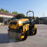 Compacteur routier vibrant à double tambour entièrement hydraulique de 5T, marque chinoise réputée, pour la compactation de l'asphalte