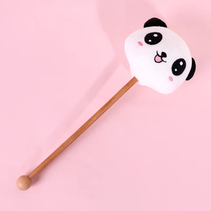 Martillo de Masaje de Peluche de 14 Pulgadas, Súper Suave, Divertido, Innovador, de Dibujos Animados, Lindo Animal, Juguete de Peluche, Durazno, Aguacate, Ciervo, Panda, Piña - Product Image 5