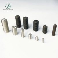 Vis sans tête à six pans creux DIN914 avec pointe conique M8-12MM / Vis de positionnement sans tête à pointe conique pour machine