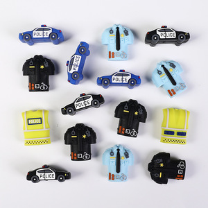 Cuentas de silicona 3D de diseño de coche de dibujos animados para decoración, abalorios para bolígrafos, para la fabricación de joyas, pulseras, collares y llaveros - Product Image 3