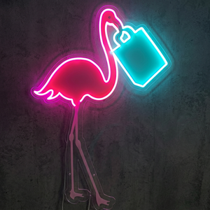LED Neon <b>Light</b>, multi-color <b>wall</b> decor, <b>plug</b> powered, static display, ideal for bar decoration. - Product Image 4