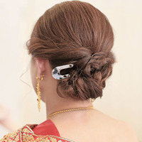 Classique en forme de U acétate de Cellulose français bâton de cheveux épingles à cheveux accessoires résine acrylique 2 griffes fourches à cheveux pour les filles