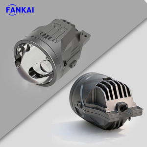 FANKAI Faro Antiniebla LED de 3 Pulgadas X7, 55W, 6000LM, 3000K, 12V, Universal, para Mejora y Reequipamiento - Product Image 1