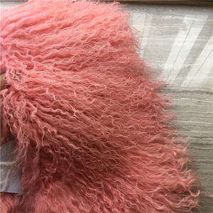 Pelliccia Animale, Lana Molto Riccia, Cappotto Lungo in Vera Pelliccia Mongola 100% Naturale per Uomo - Product Image 6