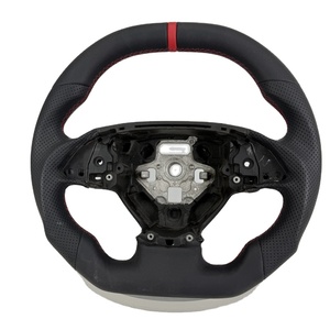Volant en cuir personnalisé pour <span class=keywords><strong>Chevrolet</strong></span> <span class=keywords><strong>Camaro</strong></span> SS Convertible Zl1 <span class=keywords><strong>Corvette</strong></span> C7 2016 2017 2018 2019 2020 2021 <span class=keywords><strong>2022</strong></span> - Product Image 2