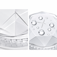 Couvre-gobelets en plastique PP robustes, couvercles jetables anti-fuite, couvercles personnalisés avec logo imprimé pour les gobelets de thé au lait et de boissons aux fruits