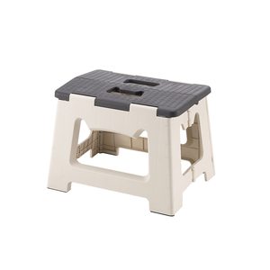 HALO Foldable Plastic Stool <b>Small</b> <b>Folding</b> <b>Step</b> Stool with Handle Hole Lightweight Collapsible Space Saving PP Stool OEM ODM - Product Image 1