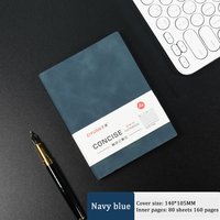 Cuaderno de Notas Liso con Logo Personalizado B5 A5 A6, Diario de Tapa Dura en Piel Sintética PU Personalizable, Cuadernos de Negocios para Oficina