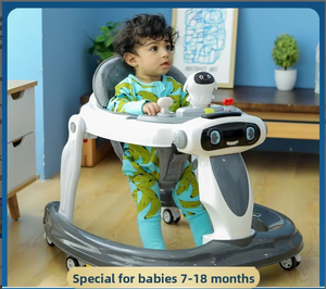 Porteur multifonctionnel <span class=keywords><strong>pour</strong></span> enfants, voiture d'apprentissage et trotteur, <span class=keywords><strong>jouet</strong></span> ludique avec fonction assis-<span class=keywords><strong>debout</strong></span>, prévention des jambes en O et anti-basculement - Product Image 2