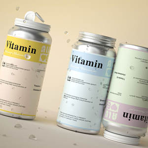 Multi-spec commercio all'ingrosso di qualità alimentare caramelle e gommose pillole di pillole di pillole di pillole di alluminio lattine di alluminio - Product Image 2