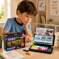 Magische Perlen 3D-Puzzle Lehrreiches Gehirnteaser-Spiel für Kinder Logisches Denken Training Hand-Augen-Koordination Großhandel OEM