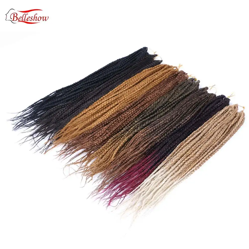 Лидер продаж, оптовая продажа, 3X коробка для плетеных волос, коробка для плетеных волос, коробка для плетеных косичек, синтетические удлинители волос MOQ, 1 шт.