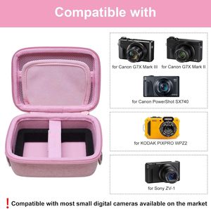 Sac personnalisé adapté aux appareils photo Canon PowerShot G7 X <span class=keywords><strong>Mark</strong></span> III, <span class=keywords><strong>Sony</strong></span> ZV-1, KODAK, boîte de protection d'appareil photo étanche à coque rigide - Product Image 4