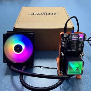 เคสคอมพิวเตอร์ระบายความร้อนด้วยน้ำ NerdQaxe Hydro 4.8T 75W Bitaxe ขายดี พร้อมลูกปืนสำหรับโปรเซสเซอร์ประมวลผลข้อมูล - Product Image 2