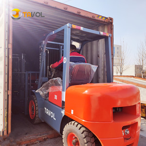 Montacargas Diésel Clark de 3T, 4T, 5T con Mástil de 2 o 3 Etapas (3-6M) y Motores XinChai/Isuzu/Mitsubishi – Precios Económicos - Product Image 1
