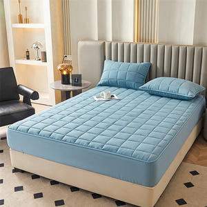 <span class=keywords><strong>Protège</strong></span>-<span class=keywords><strong>matelas</strong></span> matelassé épais <span class=keywords><strong>imperméable</strong></span>, respirant et silencieux, avec bande élastique – Fournisseur d'usine - Product Image 2