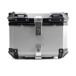 motorcycle trunks 48L motorcycles trunk aluminum alloy waterproof tail box large capacity motorcycle tail box