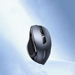 UGREEN Ergonomic Wireless Mouse, 2.4G + 5.4 Dual Mode, 4000 DPI Silent Rechargeable Office Mouse with Side Buttons - Product Image 1