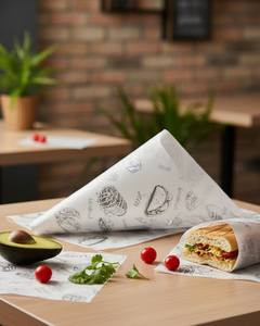 Papel de Envolver Alimentos de Pulpa de Madera Sin Recubrimiento, Ecológico, de Doble Cara, Resistente a la Grasa, al Calor y al Agua, Reciclable, Papel JW - Product Image 3