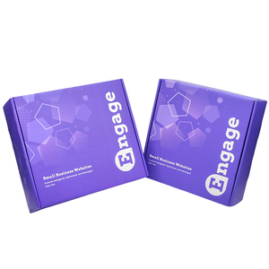 Boîtes d'expédition en carton personnalisées avec logo pour vêtements en gros, t-shirts, étiquettes privées et emballages <span class=keywords><strong>de</strong></span> diplômes - Product Image 3