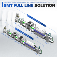Ligne de production SMT entièrement automatique à grande vitesse pour l'assemblage d'ampoules et la pose de bandes LED