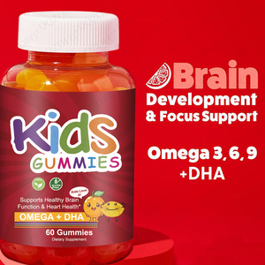 סיטוני ילדים dha אומגה 3 אומגה 3 6 9 + dha, ויטמין C תומך בתפקוד המוח, חזון & בריאות הלב - Product Image 4