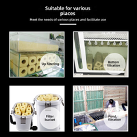 Matériau filtrant pour aquarium : Maison de bactéries nitrifiantes en anneaux céramiques pour la purification de l'eau