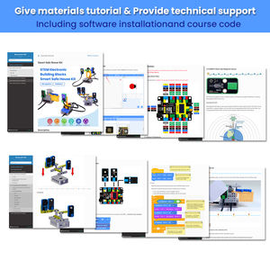 Kit de Construcción de Robots Kidsbits para Niños de 9 a 12 Años, Kit de Inicio Python Smart Safe House para Programación con Arduino - Product Image 6