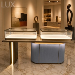 LUX Jewelry Showcase High-Security Electronic Lock Jewelry Showcase - Intelligent Display Cabinet for Luxury Boutiques - Product Image 3