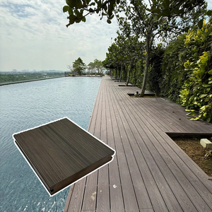 Tarima <span class=keywords><strong>de</strong></span> WPC <span class=keywords><strong>de</strong></span> Alta Calidad, Tarima Compuesta para Exteriores con Acabado ASA, para Piscinas, Jardines y Terrazas - Product Image 2