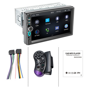 Lecteur MP5 universel pour voiture, écran tactile Android, radio Bluetooth, USB, musique, montage sur tableau de bord, noir, écran capacitif 1920x720 - Product Image 6