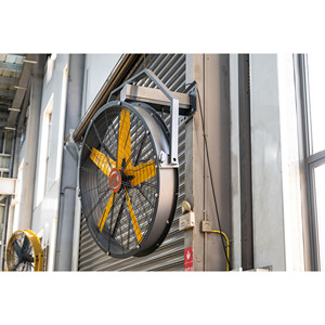 Ventilateur mural oscillant super silencieux de taille industrielle 600 mm 900 mm 1200 mm 1500 mm, moteur à aimant permanent en aluminium, efficacité IE5 - Product Image 3