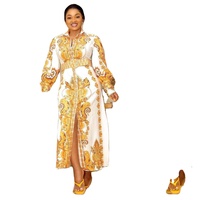 Vêtements ethniques, robe longue maxi, robes africaines pour femmes, Dashiki, été, grande taille, robe de fée traditionnelle pour femmes
