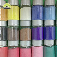 Paillettes colorées de sulfate de sodium rouge, rose, vert, bleu pour poudre détergente