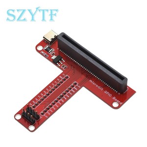 Rot/Blau T-Typ GPIO-Erweiterungs karte für die <span class=keywords><strong>Microbit</strong></span>-Entwicklung Micro-Bit-<span class=keywords><strong>Breadboard</strong></span>-Adapter platine mit Python-Kit - Product Image 5