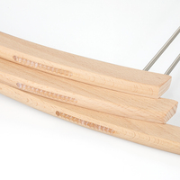 Cintre en métal et bois pour maillots de bain et pyjamas, forme complète du corps, vente en gros