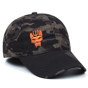 Mũ bóng chày thêu phẳng tùy chỉnh chất liệu vải rằn ri dành cho nam nữ - Product Image 5